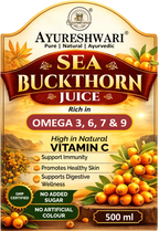 Sea Buckthorn Juice | Omega 3, 6, 7 & 9 with Natural Vitamin C